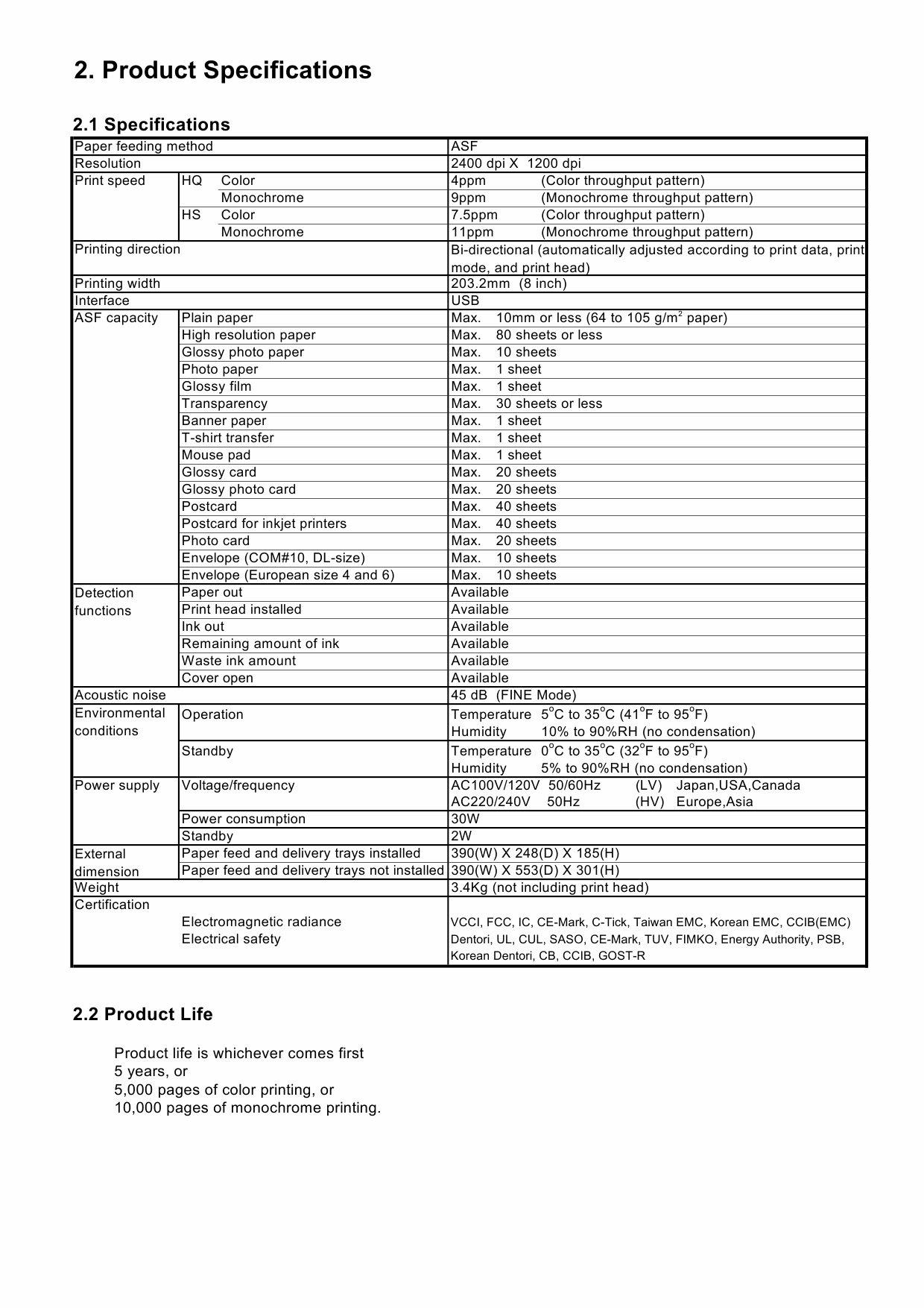 Canon PIXUS S300 Simplified Service Manual-2